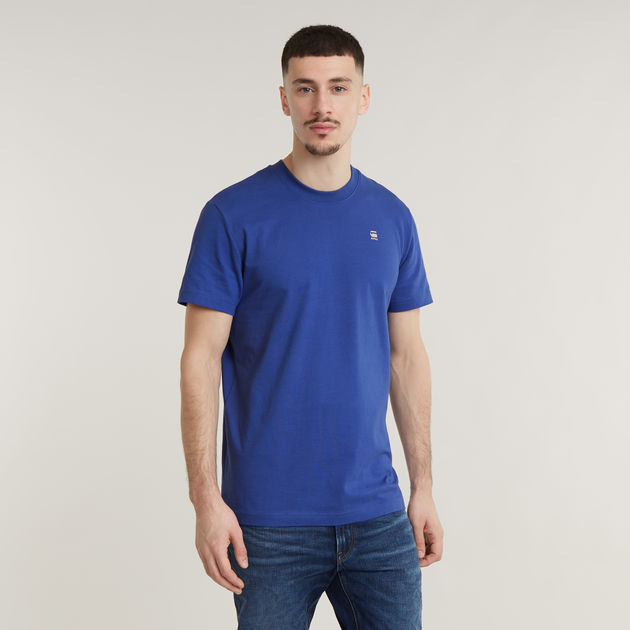 RAW Painted Back Graphic T-Shirt | Medium blue | G-Star RAW® US