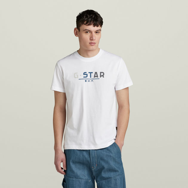 Camiseta Base-S | Blanco | G-Star RAW® ES