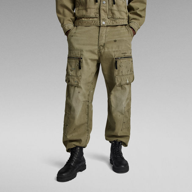 ELECTROPRIME Men's Multi-Pocket Cargo Pants Elastic Waist Hop (Beige,  Small) : Amazon.in: Clothing & Accessories
