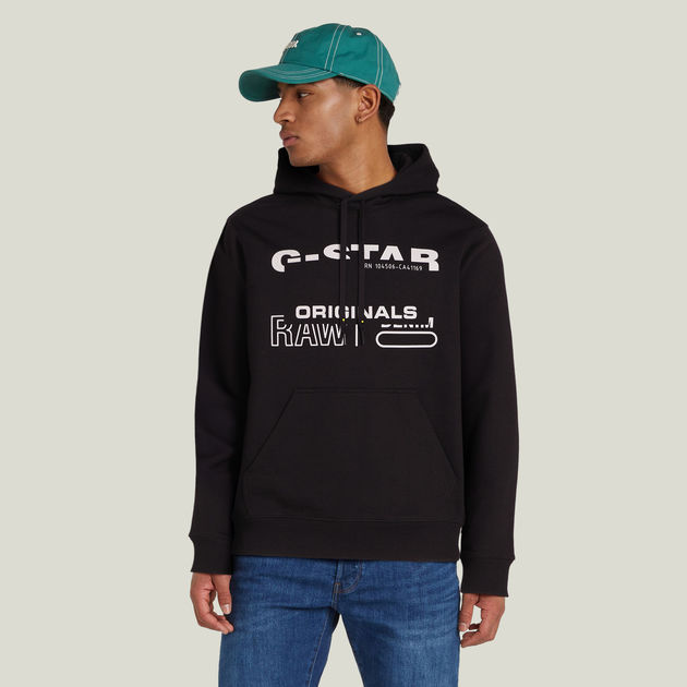 Sweat A Capuche Originals Noir G STAR FR
