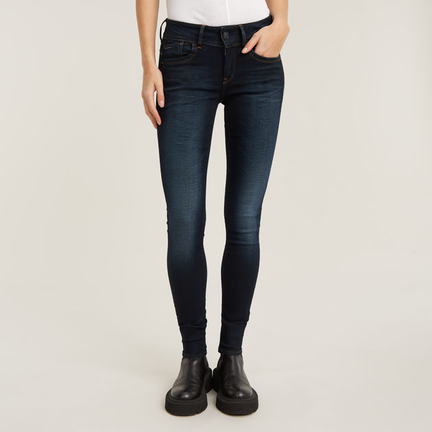 Lynn Skinny Jeans | ダークブルー | G-STAR® JP