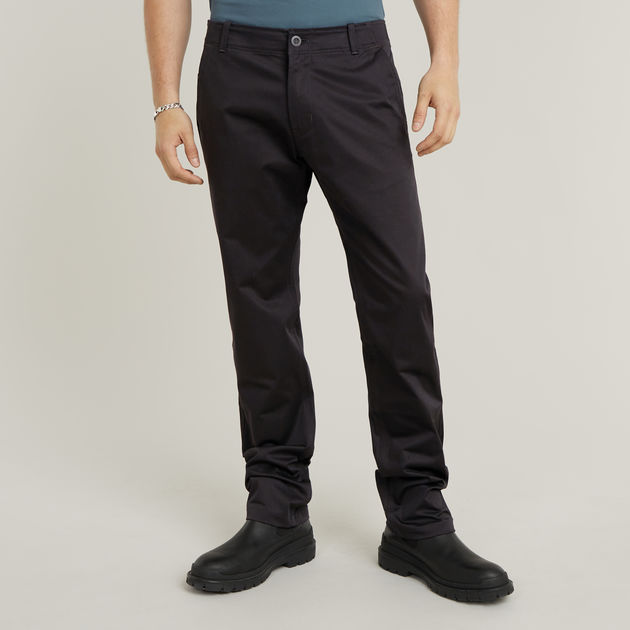 Mosa Straight Chino | Black | G-STAR® US