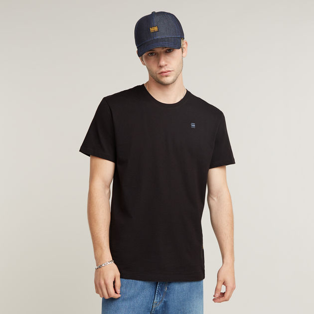 送料込★G-Star★半袖Tシャツ Base-S Ribbed Base-S T-Shirt | ブラック | G-STAR® JP