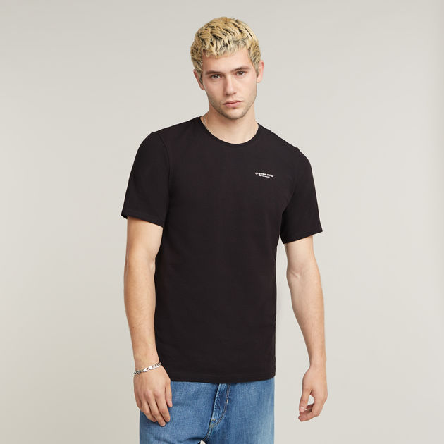 Slim Base T-Shirt Zwart G-STAR® NL