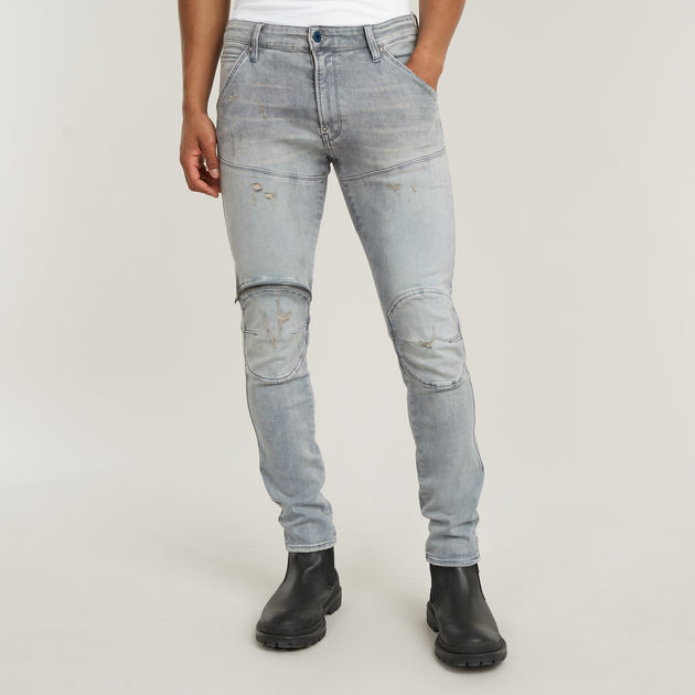 G Star Raw 5620 3D Jeans Tapered Articulated Knee 40x 34 buy Button Fly Beach Wash