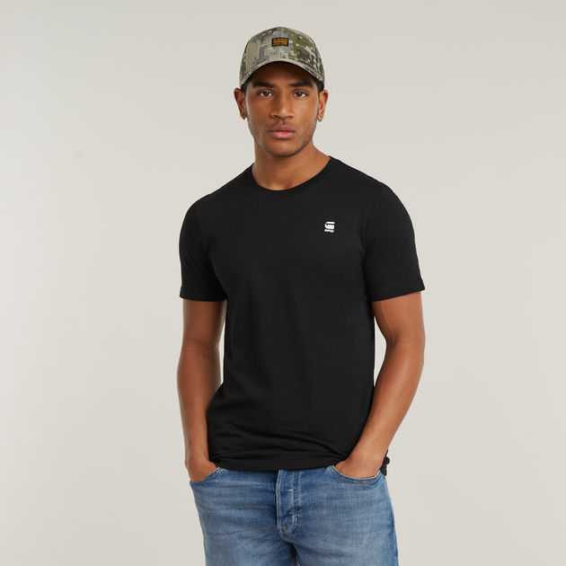 Black g star t shirt discount