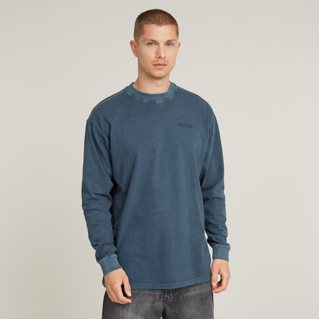 送料込★G-Star★Pigment Dye Loose R T Tシャツ Seam Detail Loose T-Shirt | グリーン | G-STAR® JP