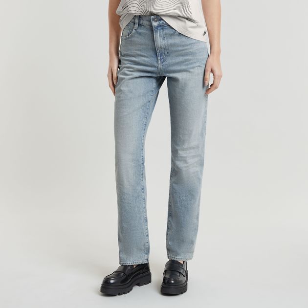 送料込★G-Star★Viktoria High Straight Fit ジーンズ Viktoria High Straight Jeans | Dark blue | G-STAR® US