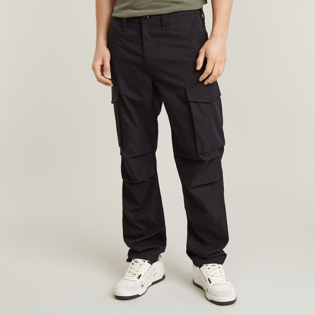 Core Regular Cargo Pants Black G STAR AU
