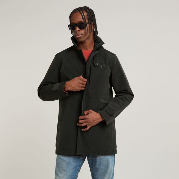 G star garber hooded trench cheap