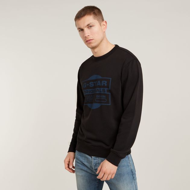 Originals Underground Sweater Black G STAR IE
