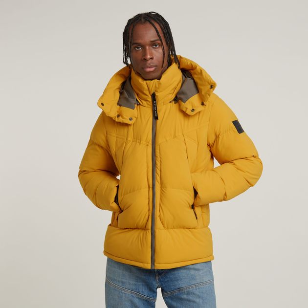 G star whistler hooded quilted jacket best sale