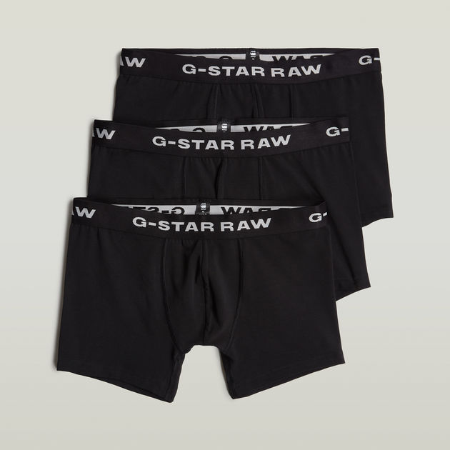 Paquete De Tres Calzoncillos Boxer Negro G STAR ES