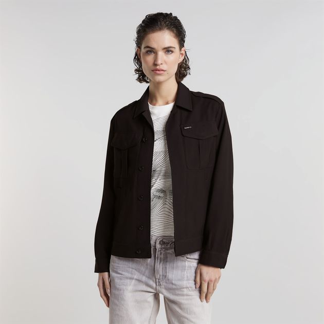 送料込★G-Star★Officer 2.0 ジャケット Officer Jacket 2.0 | ブラック | G-STAR® JP