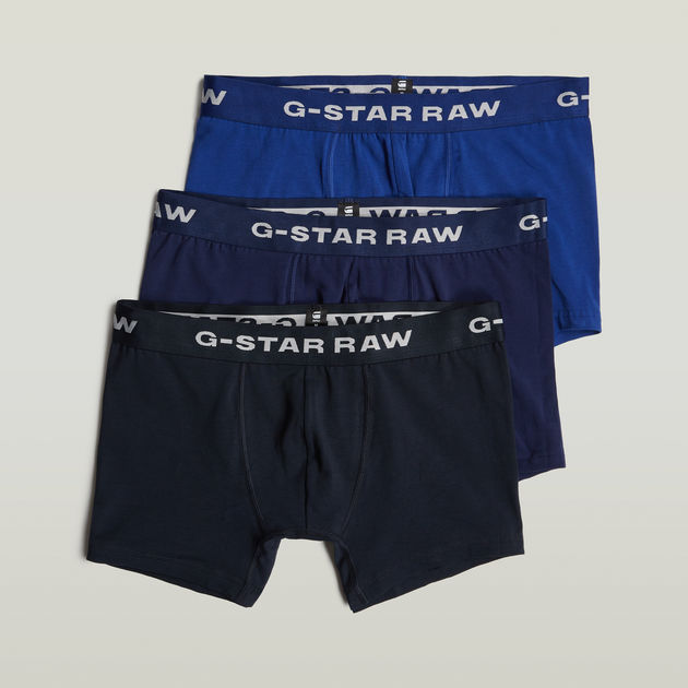 Boxershorts Set Van 3 Blue Tone Meerkleurig G STAR NL