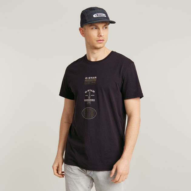 Black g star shirt sale