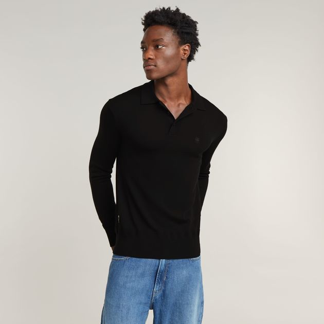G star long sleeve polo store