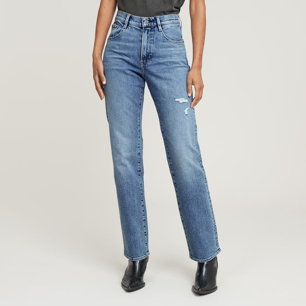 送料込★G-Star★Viktoria High Straight Fit ジーンズ Viktoria High Straight Jeans at Amazon Men's Clothing store