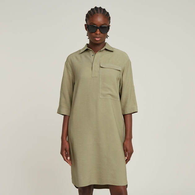 Shirt Dress Green G-STAR® PT
