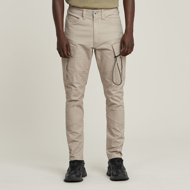 Zip Pocket 3D Skinny Cargo Pants 2.0 | Beige | G-STAR® NO