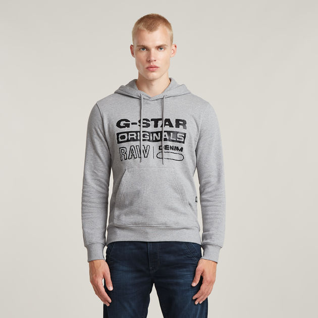 Distressed Originals Hooded Sweater Other G STAR US