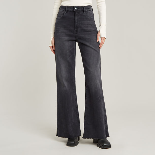 Deck Ultra High Wide Leg Jeans | グレー | G-STAR® JP