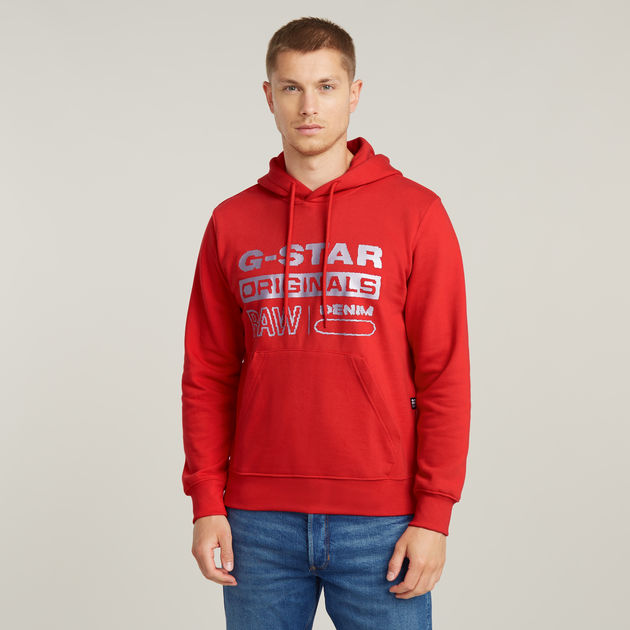Distressed Originals Hooded Sweater Other G-STAR® US