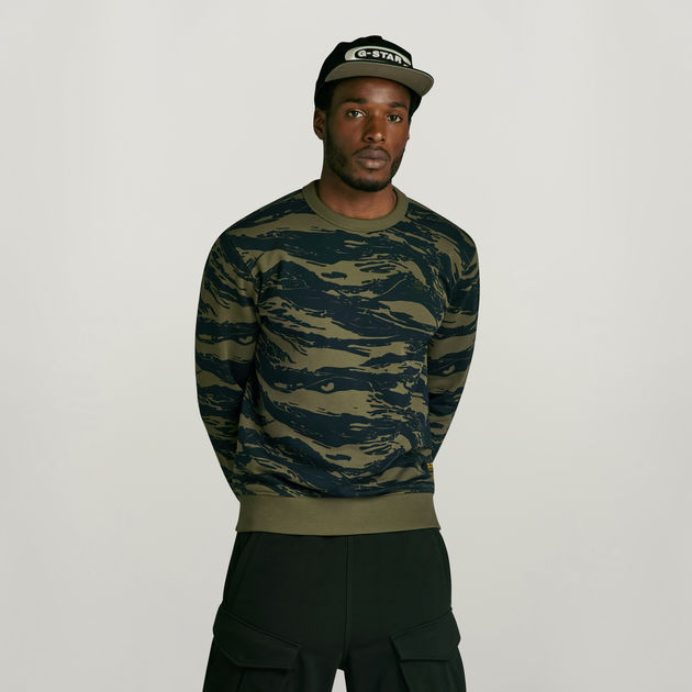 G star camo sweatshirt deals