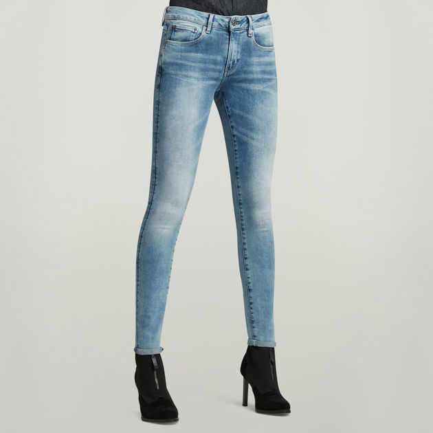3301 Mid Skinny Jeans Medium blue G-STAR® AU