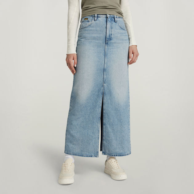 Viktoria Long Skirt Light blue G Star RAW CA