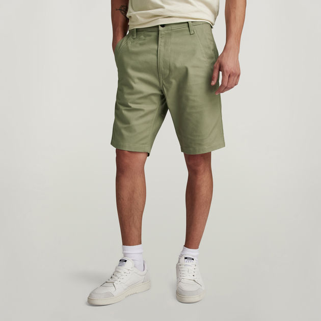 Green chino shorts 2025