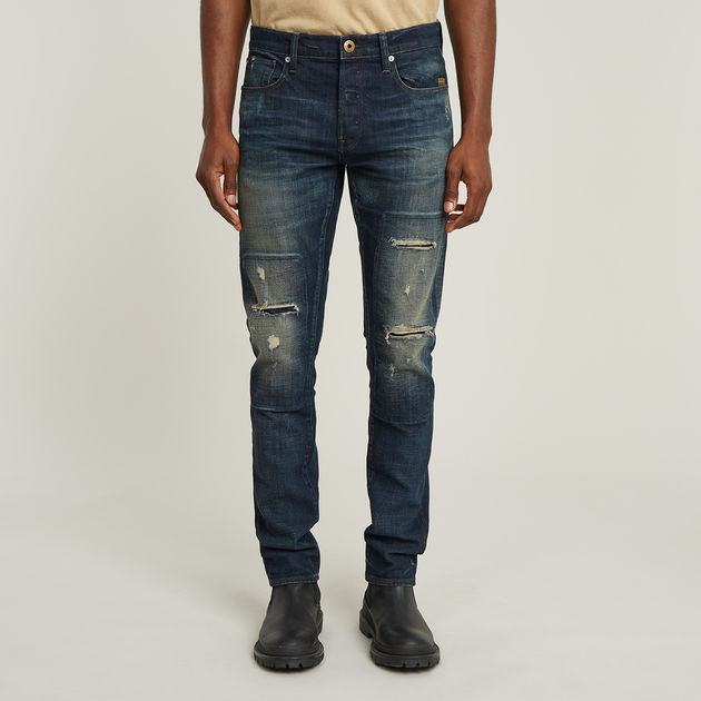 3301 Slim Jeans | Dark blue | G-STAR® US