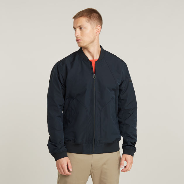 Unpadded Bomber Jacket | Dark blue | G-STAR® US