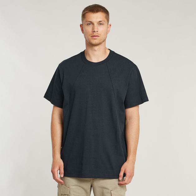 送料込★G-Star★Seam Detail Loose Tシャツ Seam Detail Loose T-Shirt | ダークブルー | G-STAR® JP
