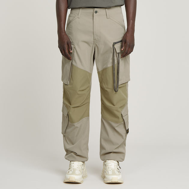 Rovic Zip 3D Loose Pants | Beige | G-STAR® US
