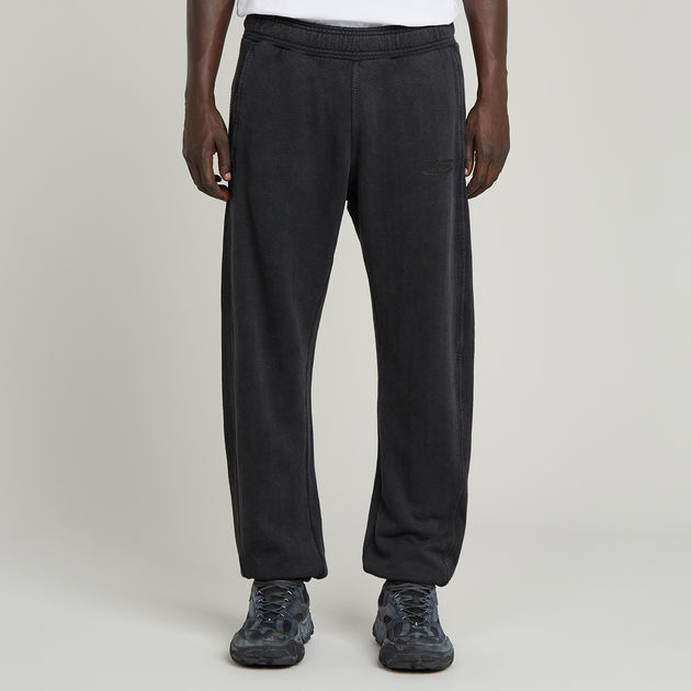 Bend 3D Loose Overdyed Sweat Pants | Black | G-STAR® US