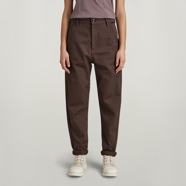 Boyfriend Tapered Chino | Brown | G-STAR® US