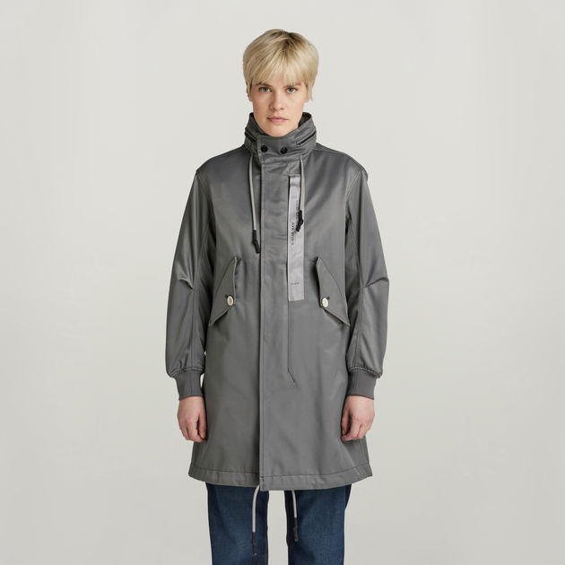 Fishtail Parka | Grey | G-STAR® US
