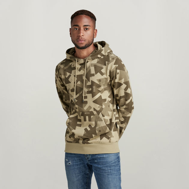 G star camo hoodie outlet