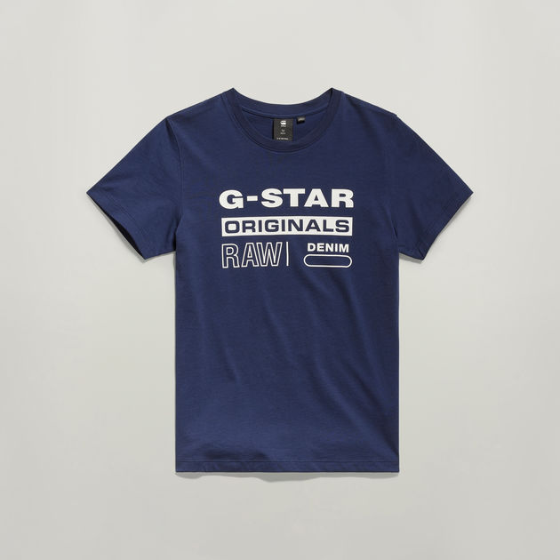 Boys T-Shirt G-Star Originals Dark blue G-STAR® SE
