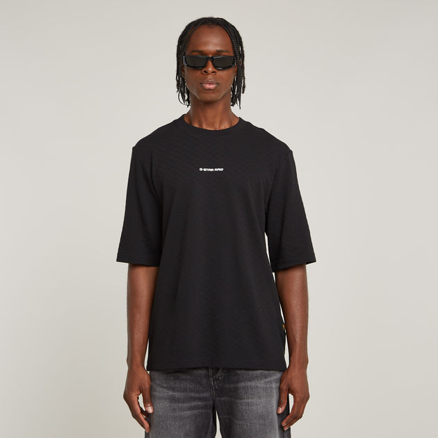 送料込★G-Star★Engine Back Gr Loose Tシャツ G-Star RAW ENGINE BACK GR LOOSE R T / Men's -WHITE – Moesports