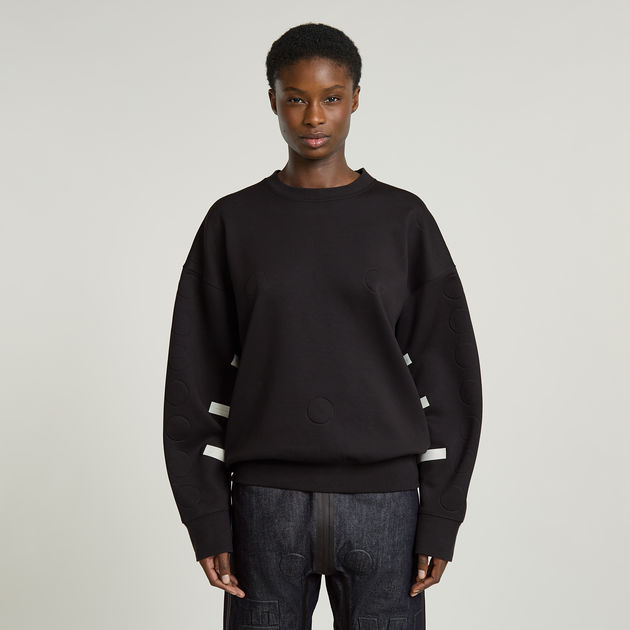 G-STAR ジースター PREMIUM CORE HALF ZIP SWEATER メンズ Premium Core Half Zip Sweater | ブラック | G-STAR® JP
