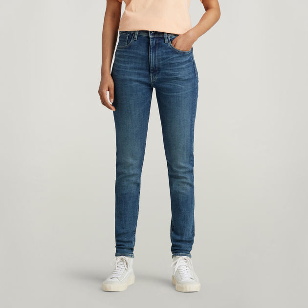 送料込★G-Star★ Kafey Ultra-High Waist Skinny デニム Kafey Ultra High Skinny Jeans | Medium blue | G-STAR® US