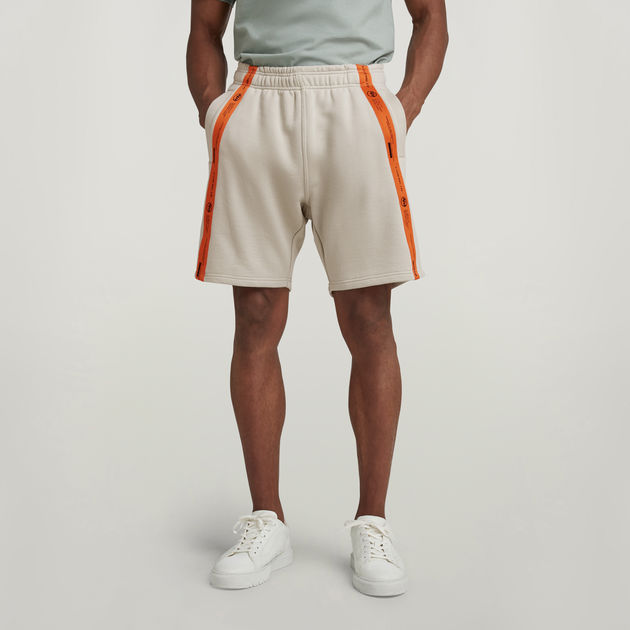 Tape Sweat Shorts | Grey | G-STAR® US