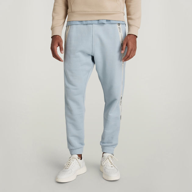 【 JEANS】 tape sweatpants Tape Sweat Pants | Medium blue | G-STAR® US