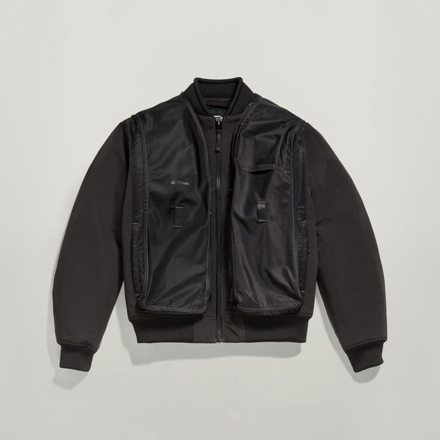 Unisex Lifevest Bomber | Black | G-STAR® US