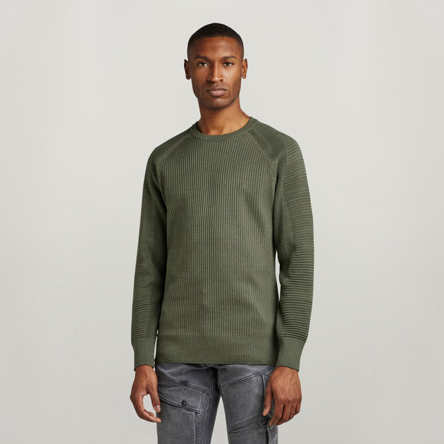 3D Biker Knitted Sweater | Multi color | G-STAR® US