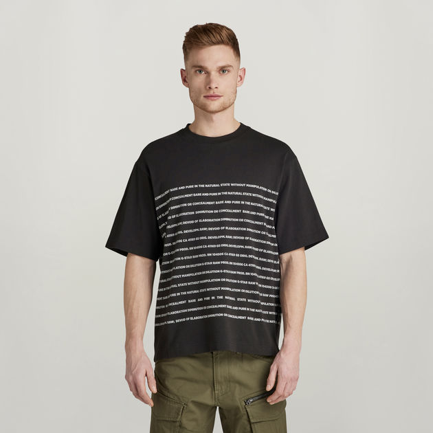 送料込★G-Star★Nifous Stripe Tシャツ G-STAR RAW tシャツ NIFOUS STRIPE T-SHIRT/ワンポイントロゴ