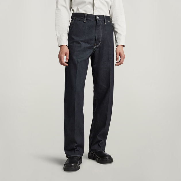 Premium Modson Straight Chino | Dark blue | G-STAR® US