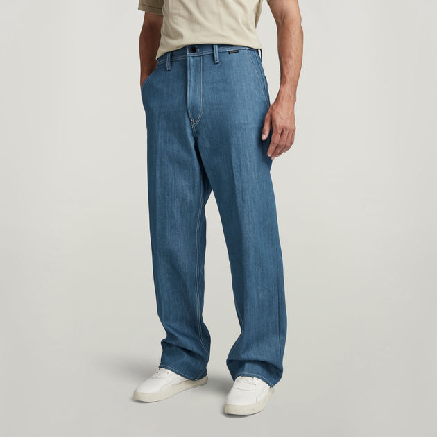 Premium Modson Straight Chino | Dark blue | G-STAR® US